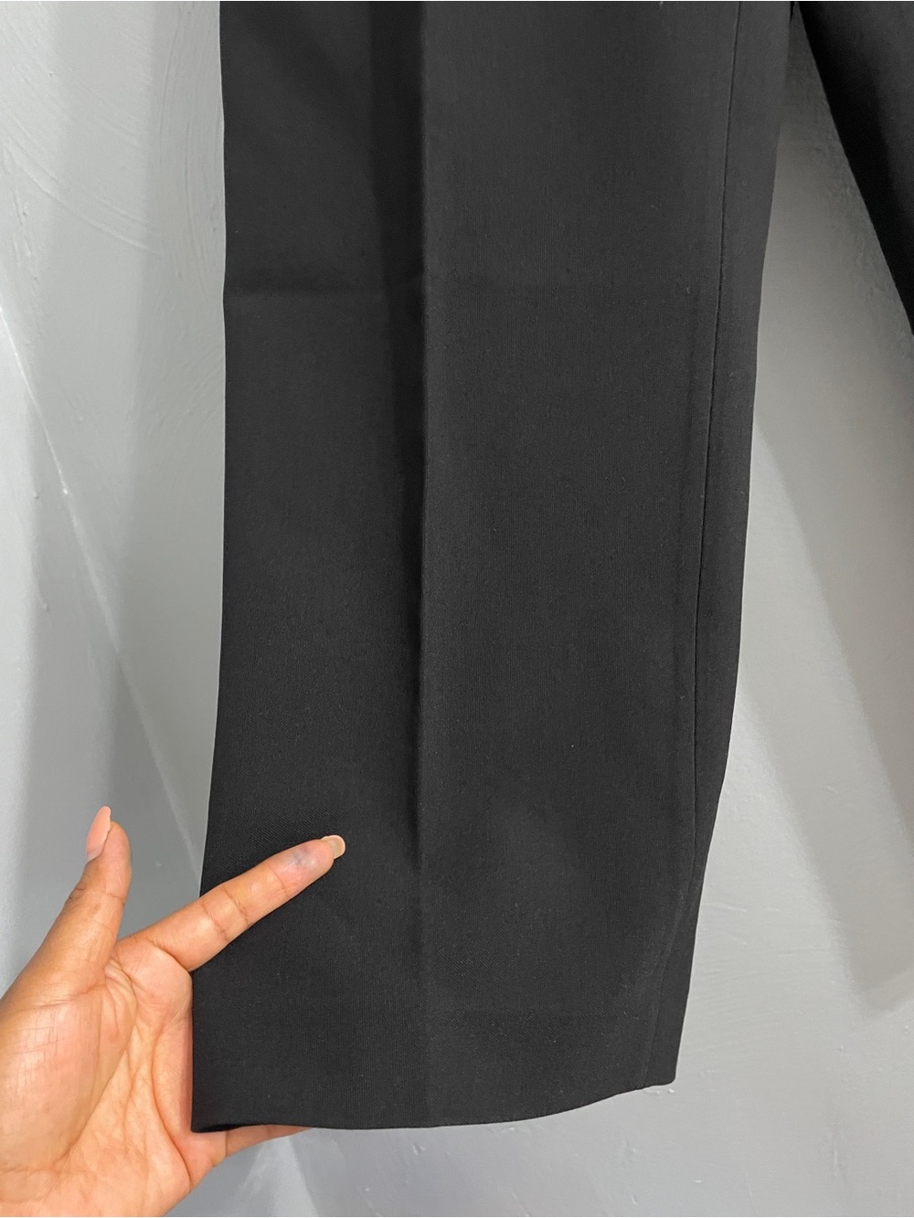 Favorite Daughter black collection Dress Pants - pull on Modern Straight Fit L - Picture 6 of 10